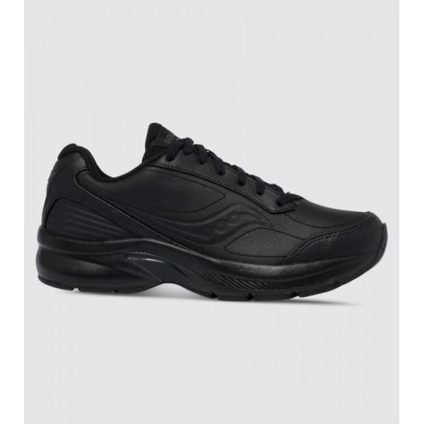 Saucony Omni Walker 3 (D Wide) Womens Shoes (Black - Size 6.5)