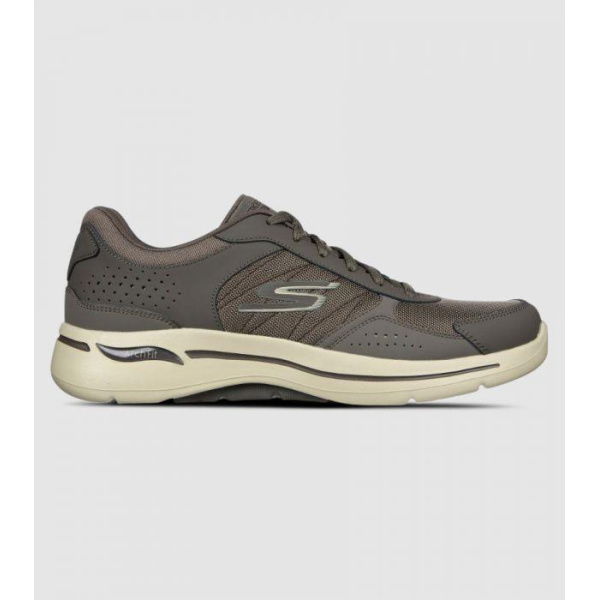 Skechers Go Walk Arch Fit Mens (Brown - Size 11.5)