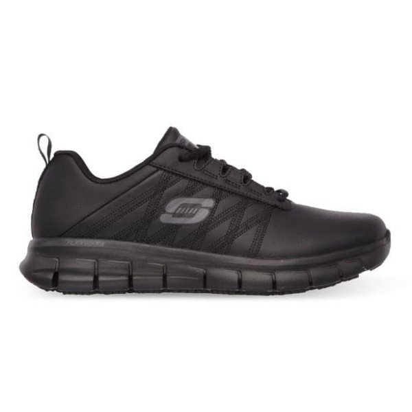 Skechers Sure Track Erath Womens Shoes (Black - Size 10)
