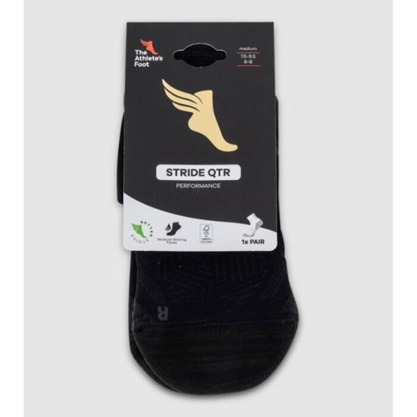 The Athlete'S Foot Stride Quarter Performance Socks ( - Size LGE)