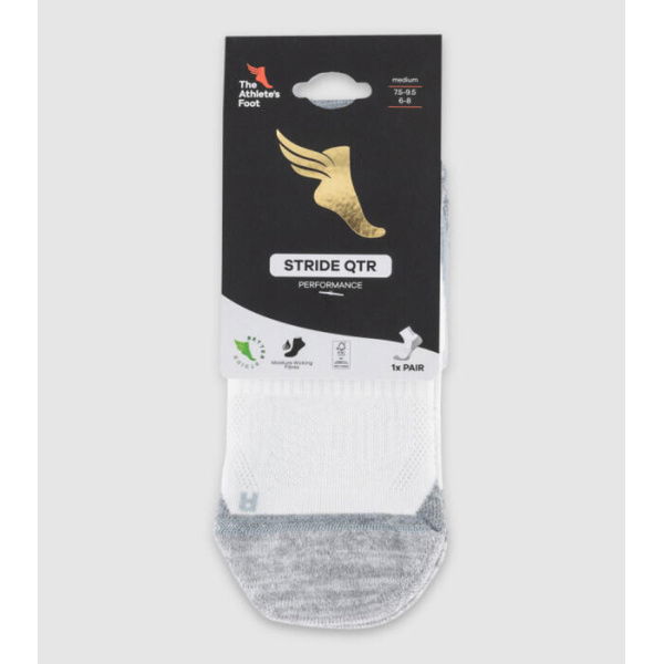 The Athlete'S Foot Stride Quarter Performance Socks ( - Size LGE)