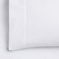 Detailed information about the product Adairs White Standard Pillowcase Each 300TC Fresh Cotton