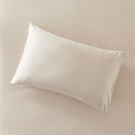 Detailed information about the product Adairs Natural 600TC Bamboo Cotton Tailored Standard Pillowcase Pair