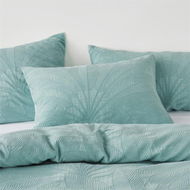 Detailed information about the product Adairs Blue European Pillowcase Each Acai Aqua Matelasse Pillowcase