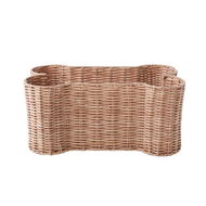 Detailed information about the product Adairs Animalia Natural Bone Small Basket (Natural Basket)