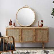 Detailed information about the product Adairs Natural Anjuna Collection 3-Door Sideboard