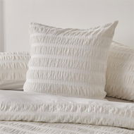 Detailed information about the product Adairs Annabelle Off White Pillowcases (White King Pillowcase Each)