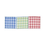 Detailed information about the product Adairs Blue Archie Pink Green And Waffle Dishcloth Pack Of 3