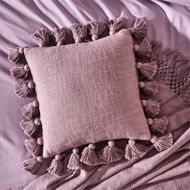 Detailed information about the product Adairs Purple Cushion Aries Lavender Cushion Purple