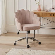 Detailed information about the product Adairs Pink Desk Chair Arista Mauve Marle