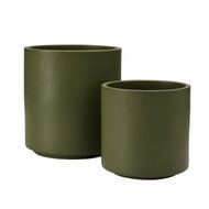 Detailed information about the product Adairs Arno Forest Green Pot (Green Large)