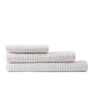 Detailed information about the product Adairs Aspen White (White Bath Sheet)