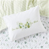 Detailed information about the product Adairs Baby Decorative Olive You So Much Cot Pillowcase - Green (Green Cot)