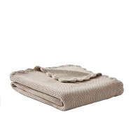 Detailed information about the product Adairs Natural Blanket Baby Lennox Natural Organic Cotton Baby Blanket