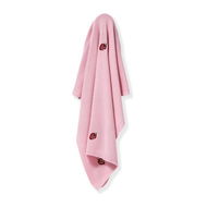 Detailed information about the product Adairs Pink Blanket Baby Novelty Cotton Strawberry Patch Baby Blanket Pink