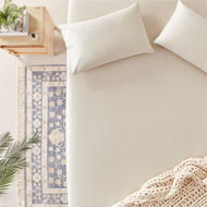 Detailed information about the product Adairs Natural Bamboo Cotton Bedlinen King Extra Depth