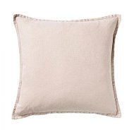 Detailed information about the product Adairs Natural Small Belgian Linen Vintage Washed Linen Cushion