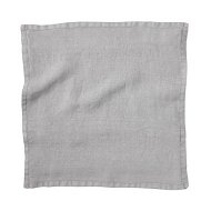Detailed information about the product Adairs Belgian Vintage Washed Linen Cushion Covers Seal Grey 50x50cm (Grey Cushion Cover)