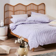 Detailed information about the product Adairs Natural Double Bellarine Honey Rattan Bedhead Natural