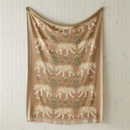 Detailed information about the product Adairs Brown Bengal Tiger Knitted Throw