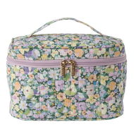 Detailed information about the product Adairs Bloomfield Floral Toiletry Bag - Green (Green Bag)