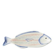 Detailed information about the product Adairs Blue Fish Servingware Dish