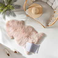 Detailed information about the product Adairs Pink Blush Sheepskin Single