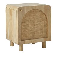Detailed information about the product Adairs Natural Bodhi Bedside Table