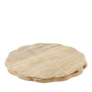 Detailed information about the product Adairs Boston Kitchen Natural Timber Lazy Susan (Natural Servingware)