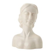 Detailed information about the product Adairs Bronte Ivory Statue - White (White Decor)