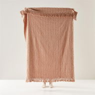 Detailed information about the product Adairs Byron Desert Sand Throw - Pink (Pink Throw)