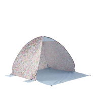 Detailed information about the product Adairs Pink Tent Byron Floral Blue Beach Pop Up Tent Pink