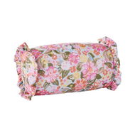 Detailed information about the product Adairs Pink Beach Pillow Byron Floral Blue Cylinder Beach Pillow Pink