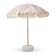 Detailed information about the product Adairs Blue Byron Floral Holiday Beach Umbrella