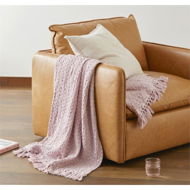 Detailed information about the product Adairs Purple Wisteria Byron Throw