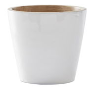 Detailed information about the product Adairs Cairo White Pot (White Pot)