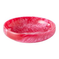 Detailed information about the product Adairs Red Calypso Resin Medium Serving Bowl