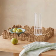 Detailed information about the product Adairs Clementine Natural Tray (Natural Tray)