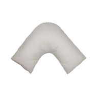 Detailed information about the product Adairs Grey U Shaped Cloud Pillowcase