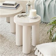 Detailed information about the product Adairs Natural Side Table Cygnet Fawn Side Table Natural