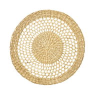 Detailed information about the product Adairs Natural Placemat Dahlia Seagrass