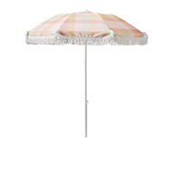 Detailed information about the product Adairs Orange Eden Check Beach Umbrella