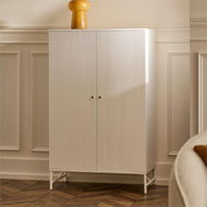 Detailed information about the product Adairs White Elliott Storage Cupboard