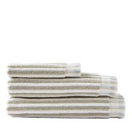 Detailed information about the product Adairs Green European Sophia Green Tea & French Blue Turkish Cotton Bath Towel