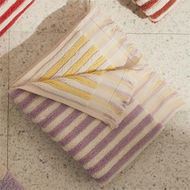 Detailed information about the product Adairs Purple Bath Sheet European Sophia Violet & Lemon Drop Turkish Cotton Towel Range