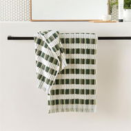 Detailed information about the product Adairs Green Bath Sheet European Willow Green Multi Turkish Cotton Towel Range