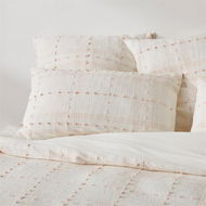 Detailed information about the product Adairs White King Pillowcase Each Evelyn Shell Pillowcases