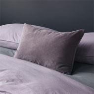 Detailed information about the product Adairs Everette Grape Corduroy Cushion - Purple (Purple Cushion)