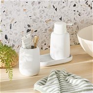 Detailed information about the product Adairs White Soap Dispenser Felix White Bathroom Accessories