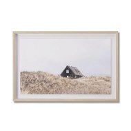 Detailed information about the product Adairs Flinders Farmhouse Framed Wall Art - Natural (Natural Wall Art)